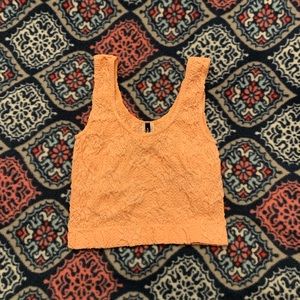 Sugar lips seamless floral tank top